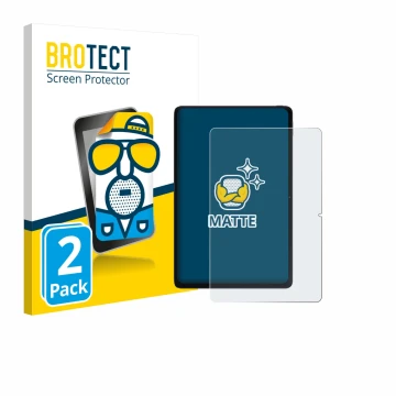 Front side of a product packaging with the brand logo BROTECT. Next to it is the device Xiaomi POCO Pad 12.1