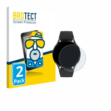Front side of a product packaging with the brand logo BROTECT. Next to it is the device Levowatch EDGY shown with the correspo