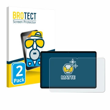 Front side of a product packaging with the brand logo BROTECT. Next to it is the device Meberry M8 shown with the correspondin