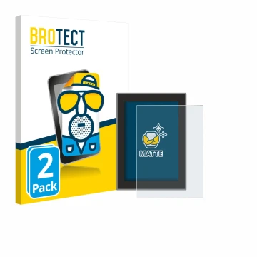 Front side of a product packaging with the brand logo BROTECT. Next to it is the device Volvo XC60 (2018–2024) shown with the 