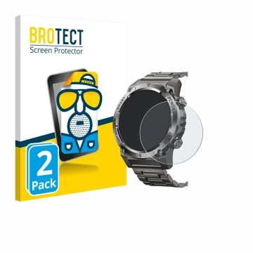 Front side of a product packaging with the brand logo BROTECT. Next to it is the device Naixues 55G 1.46