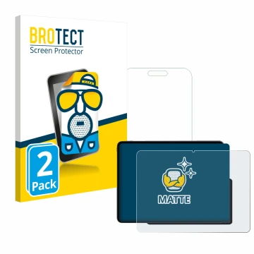 Front side of a product packaging with the brand logo BROTECT. Next to it is the device OnePlus Pad 3 shown with the correspon