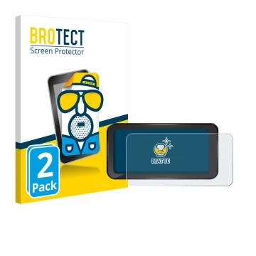 Front side of a product packaging with the brand logo BROTECT. Next to it is the device Aoocci C6 Pro 6.25