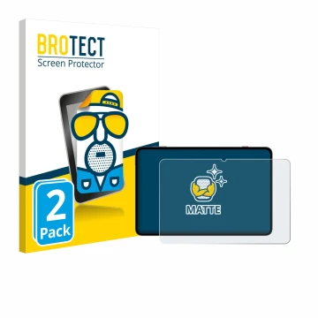 Front side of a product packaging with the brand logo BROTECT. Next to it is the device Redmagic Astra NP05J shown with the co