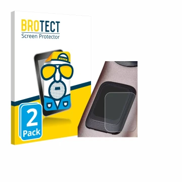 Front side of a product packaging with the brand logo BROTECT. Next to it is the device Specialized Turbo Levo 4 shown with th