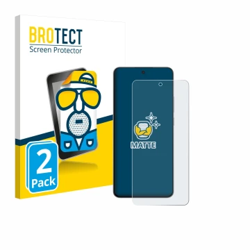 Front side of a product packaging with the brand logo BROTECT. Next to it is the device OnePlus Nord CE 5 shown with the corre