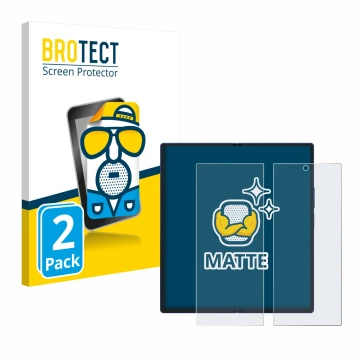 Front side of a product packaging with the brand logo BROTECT. Next to it is the device Samsung Galaxy Z Fold 7 (Inner display