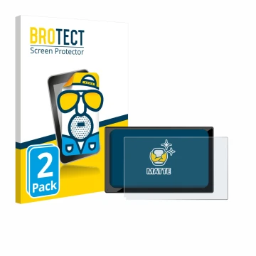 Front side of a product packaging with the brand logo BROTECT. Next to it is the device Carpuride V9 9