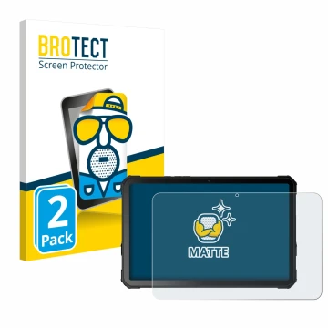 Front side of a product packaging with the brand logo BROTECT. Next to it is the device Fossibot DT3 5G shown with the corresp