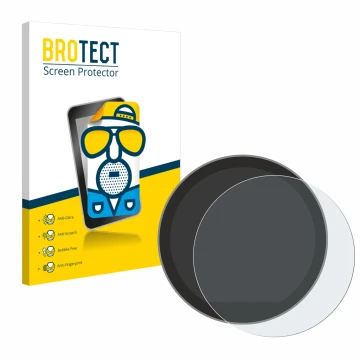 Front side of a product packaging with the brand logo BROTECT. Next to it is the device Mini Cooper S 2024 shown with the corr