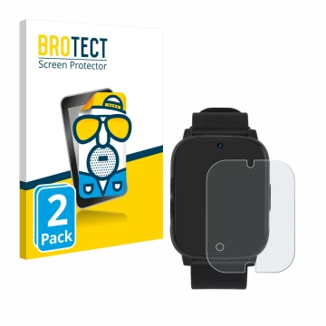 Front side of a product packaging with the brand logo BROTECT. Next to it is the device NikuTRAX NC83S shown with the correspo