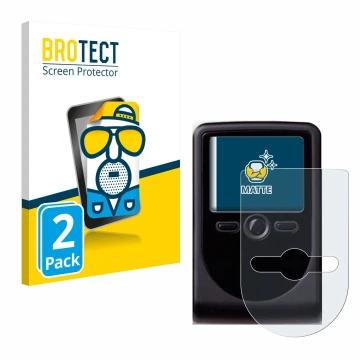 Front side of a product packaging with the brand logo BROTECT. Next to it is the device OneSpan DigiPass 760 shown with the co