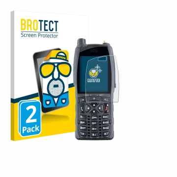 Front side of a product packaging with the brand logo BROTECT. Next to it is the device Sepura SC2020 shown with the correspon