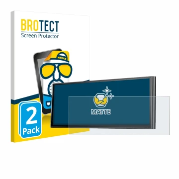 Front side of a product packaging with the brand logo BROTECT. Next to it is the device Krunia 9.26