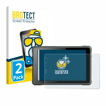 Front side of a product packaging with the brand logo BROTECT. Next to it is the device Geshem MTK6877 shown with the correspo