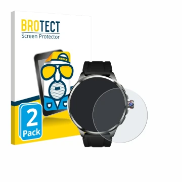 Front side of a product packaging with the brand logo BROTECT. Next to it is the device Rogbid Model R2 Ultra shown with the c