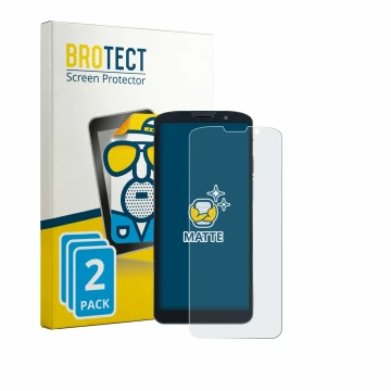 Front side of a product packaging with the brand logo BROTECT. Next to it is the device Unitech EA630 shown with the correspon