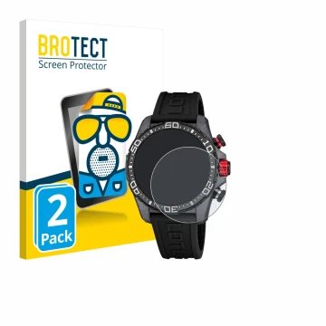 Front side of a product packaging with the brand logo BROTECT. Next to it is the device Lotus Connected 20000/4 (45 mm) shown 