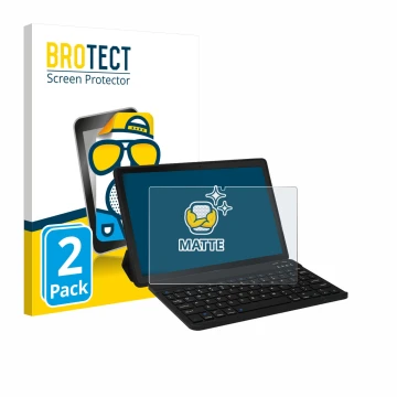 Front side of a product packaging with the brand logo BROTECT. Next to it is the device Laptok YXPA7LBK 11