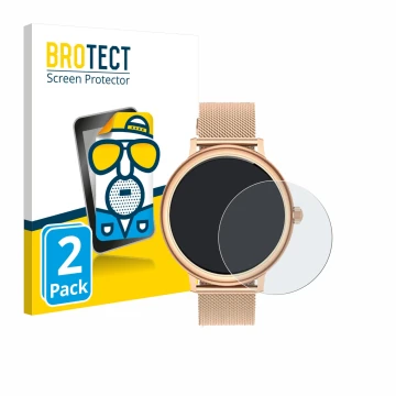 Front side of a product packaging with the brand logo BROTECT. Next to it is the device Ruxingx AK98 1.19