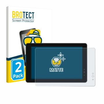 Front side of a product packaging with the brand logo BROTECT. Next to it is the device Lilliput 719/T 7