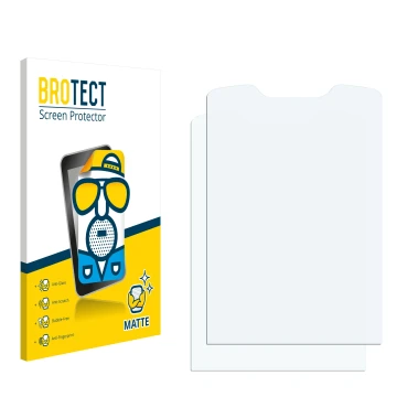 Front side of a product packaging with the brand logo BROTECT. Next to it is the corresponding screen protector.
