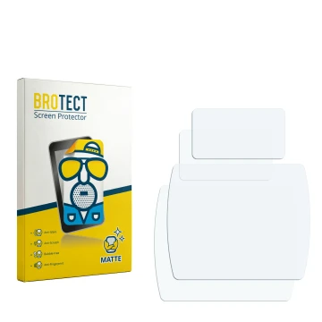 Front side of a product packaging with the brand logo BROTECT. Next to it is the corresponding screen protector.