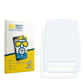 Front side of a product packaging with the brand logo BROTECT. Next to it is the corresponding screen protector.
