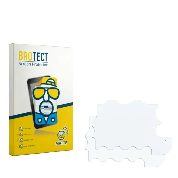 Front side of a product packaging with the brand logo BROTECT. Next to it is the corresponding screen protector.