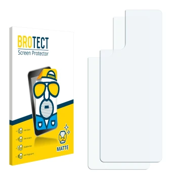 Front side of a product packaging with the brand logo BROTECT. Next to it is the corresponding screen protector.