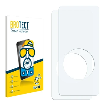 Front side of a product packaging with the brand logo BROTECT. Next to it is the corresponding screen protector.