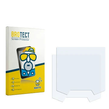 Front side of a product packaging with the brand logo BROTECT. Next to it is the corresponding screen protector.
