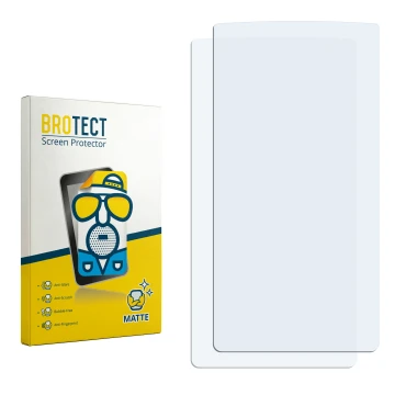 Front side of a product packaging with the brand logo BROTECT. Next to it is the corresponding screen protector.