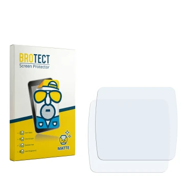 Front side of a product packaging with the brand logo BROTECT. Next to it is the corresponding screen protector.