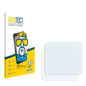 Front side of a product packaging with the brand logo BROTECT. Next to it is the corresponding screen protector.