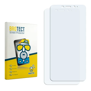 Front side of a product packaging with the brand logo BROTECT. Next to it is the corresponding screen protector.