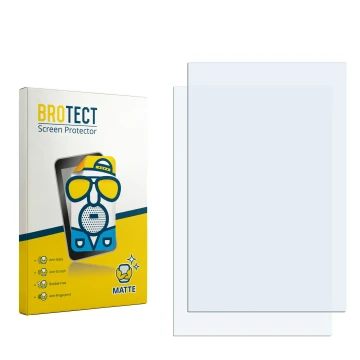 Front side of a product packaging with the brand logo BROTECT. Next to it is the corresponding screen protector.