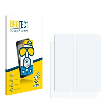 Front side of a product packaging with the brand logo BROTECT. Next to it is the corresponding screen protector.