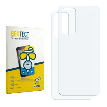 Front side of a product packaging with the brand logo BROTECT. Next to it is the corresponding screen protector.