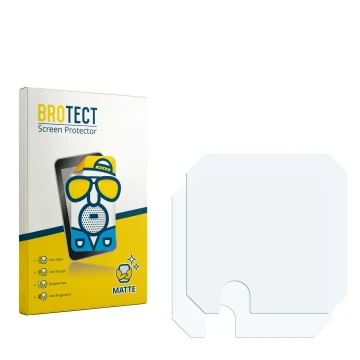Front side of a product packaging with the brand logo BROTECT. Next to it is the corresponding screen protector.
