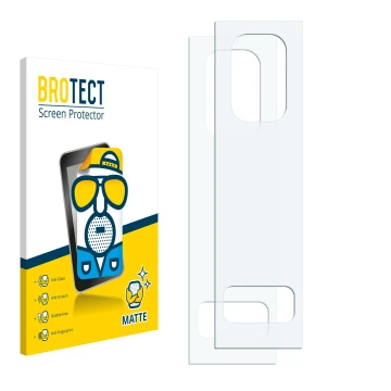 Front side of a product packaging with the brand logo BROTECT. Next to it is the corresponding screen protector.