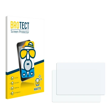 Front side of a product packaging with the brand logo BROTECT. Next to it is the corresponding screen protector.