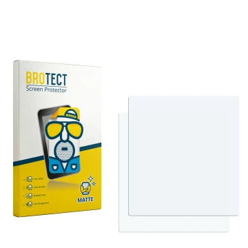 Front side of a product packaging with the brand logo BROTECT. Next to it is the corresponding screen protector.