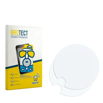 Front side of a product packaging with the brand logo BROTECT. Next to it is the corresponding screen protector.