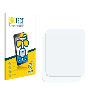 Front side of a product packaging with the brand logo BROTECT. Next to it is the corresponding screen protector.