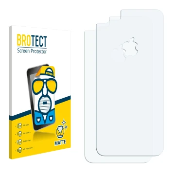 Front side of a product packaging with the brand logo BROTECT. Next to it is the corresponding screen protector.
