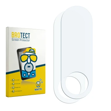 Front side of a product packaging with the brand logo BROTECT. Next to it is the corresponding screen protector.