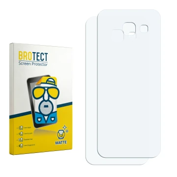 Front side of a product packaging with the brand logo BROTECT. Next to it is the corresponding screen protector.