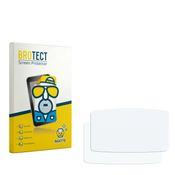Front side of a product packaging with the brand logo BROTECT. Next to it is the corresponding screen protector.