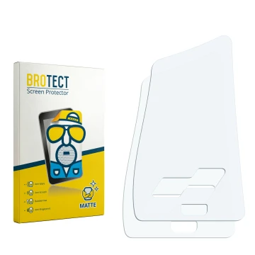 Front side of a product packaging with the brand logo BROTECT. Next to it is the corresponding screen protector.
